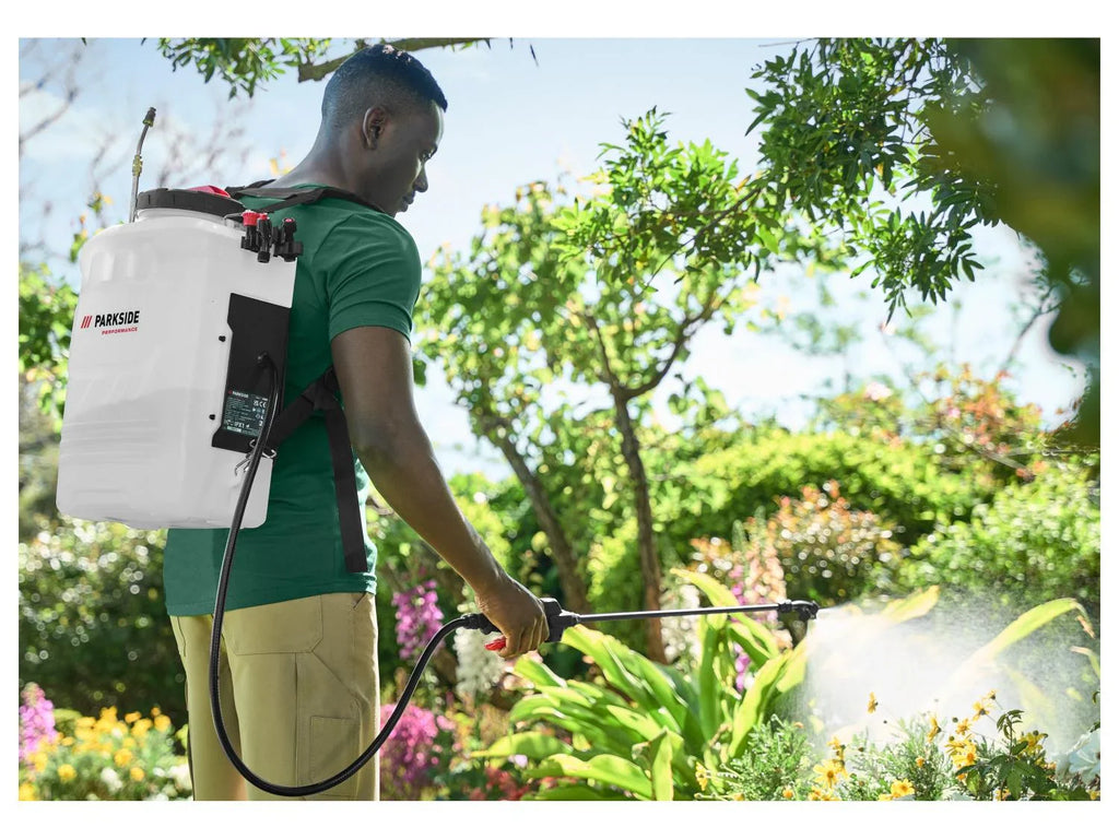PARKSIDE PERFORMANCE Pulvrisateur  dos sans fil + chargeur + batterie, 20 V