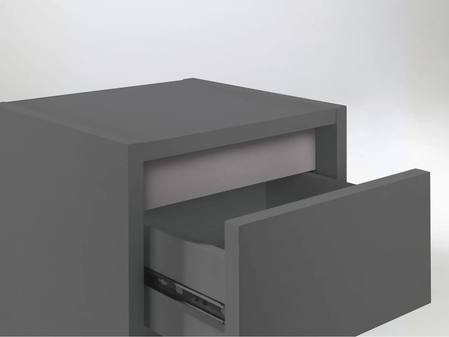 LIVARNO home Armoire latrale de salle de bains Oslo, 32 x 99 x 30 cm, anthracite
