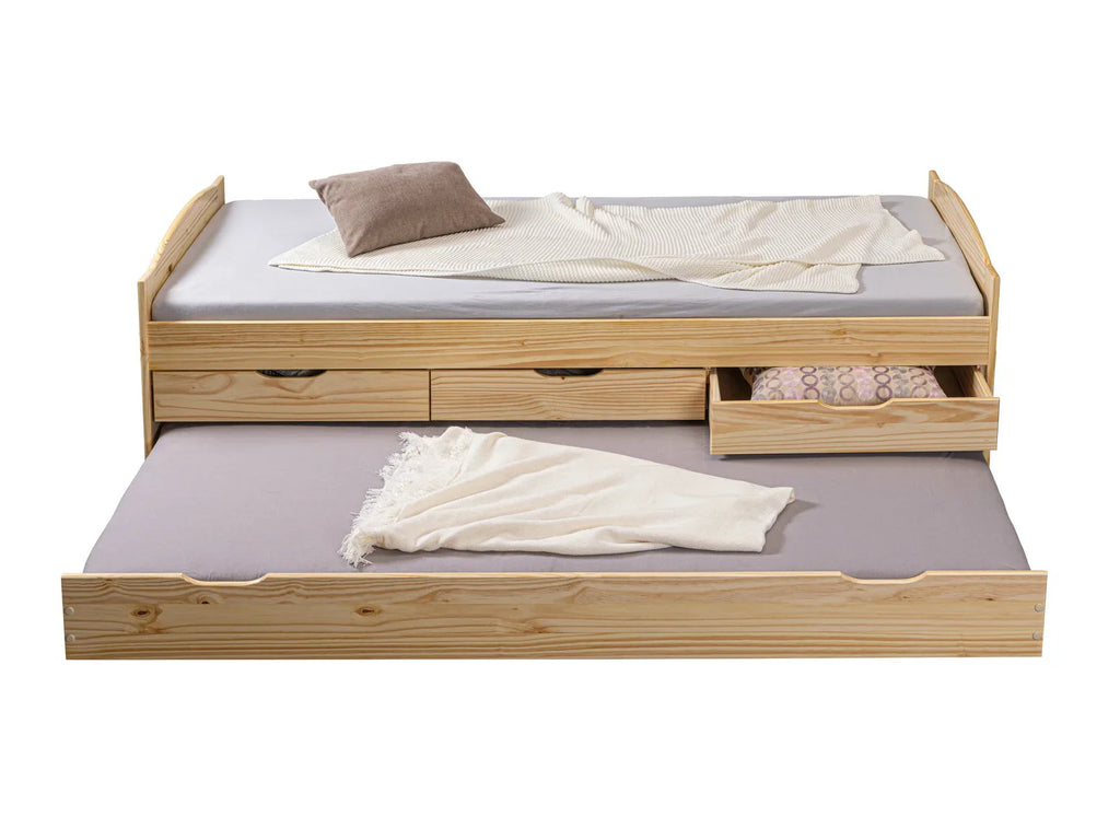 Inter Link Lit banquette 3 tiroirs, 205 x 63 x 96 cm