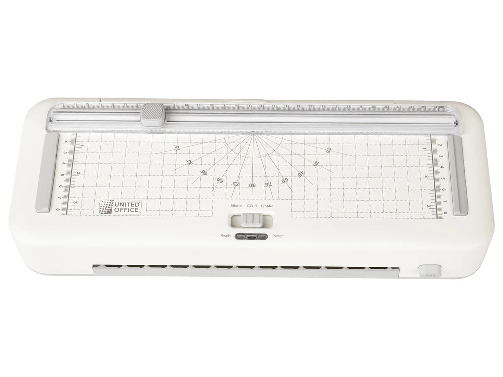 UNITED OFFICE Plastifieuse A4 ULG 395 C1, blanc