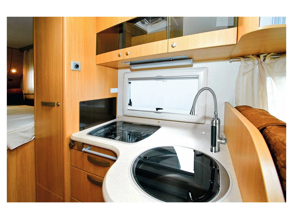 EASYmaxx Mitigeur robinet de cuisine, avec levier rond