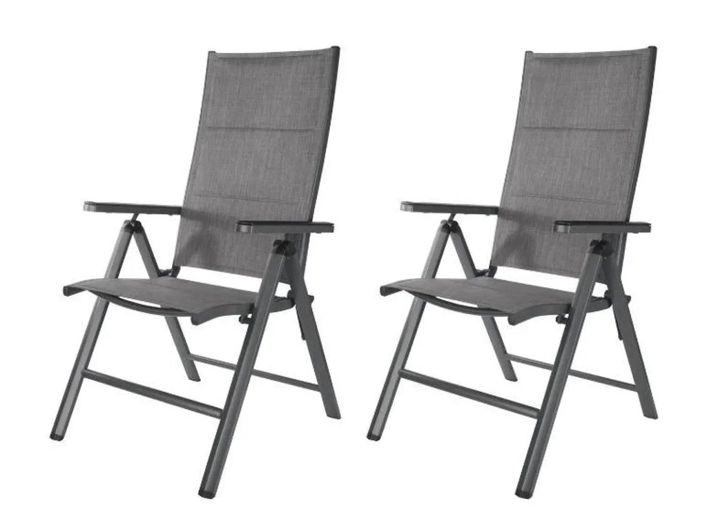 LIVARNO home Table de jardin + Lot de 4 fauteuils en aluminium Toronto