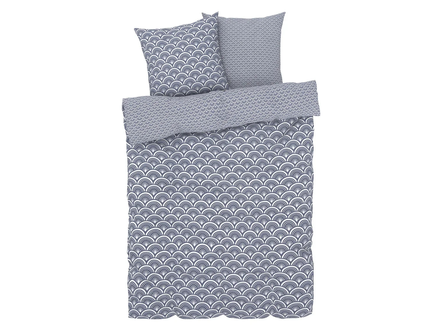 LIVARNO home Linge de lit en satin rversible, 240 x 220 cm