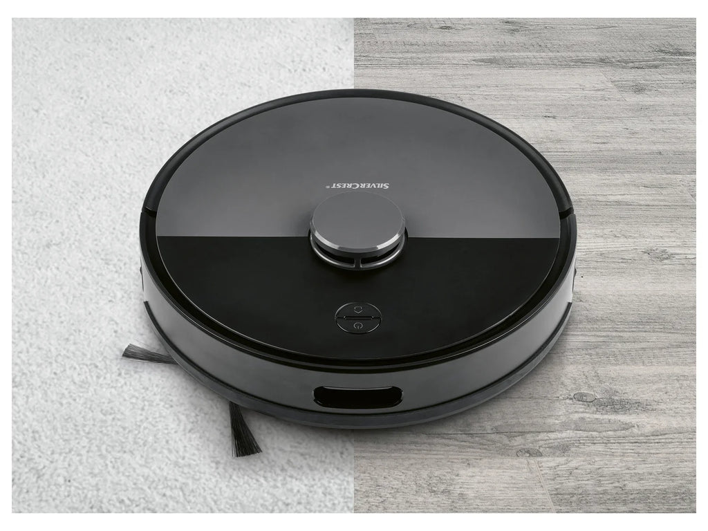 SILVERCREST Robot aspirateur avec station d'aspiration