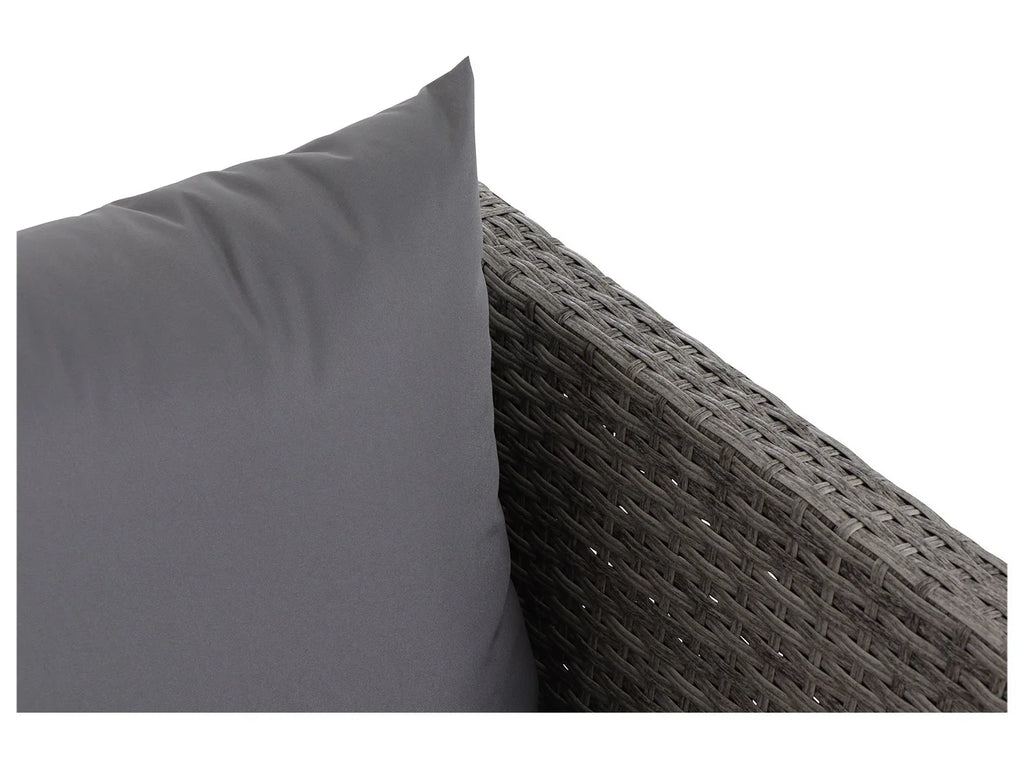 Gardamo Ensemble de jardin Vigo Lounge, 4 pices, gris