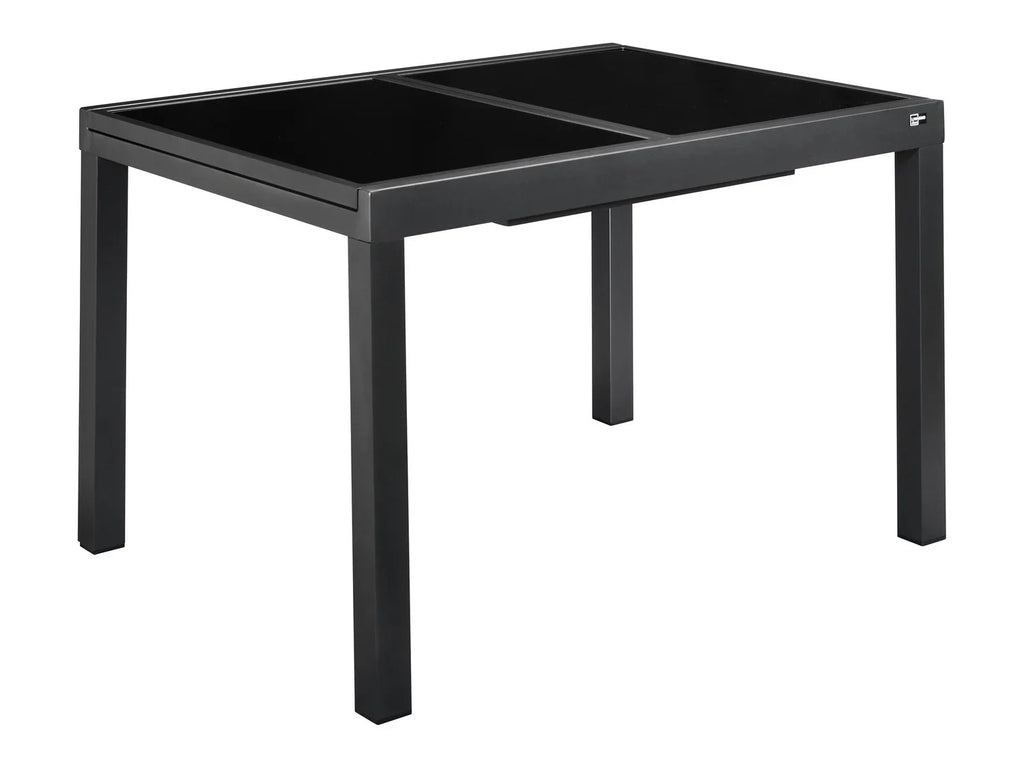 LIVARNO home Table de jardin extensible en aluminium Houston, noir