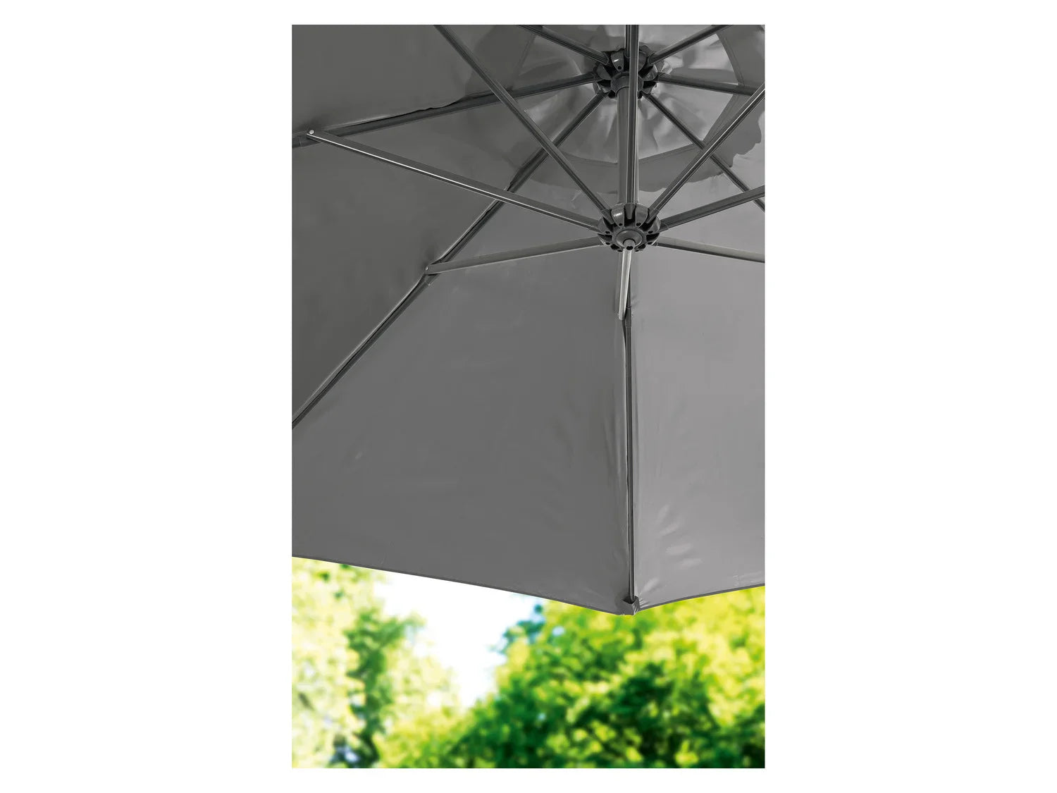 LIVARNO home Parasol dport,  300 cm, anthracite