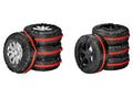 ULTIMATE SPEED Set de housses pour pneus