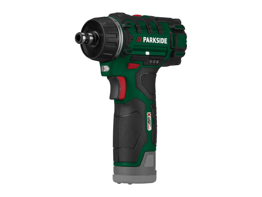 PARKSIDE Perceuse-visseuse sans fil PBSA 12 E4, 28 Nm, 12 V