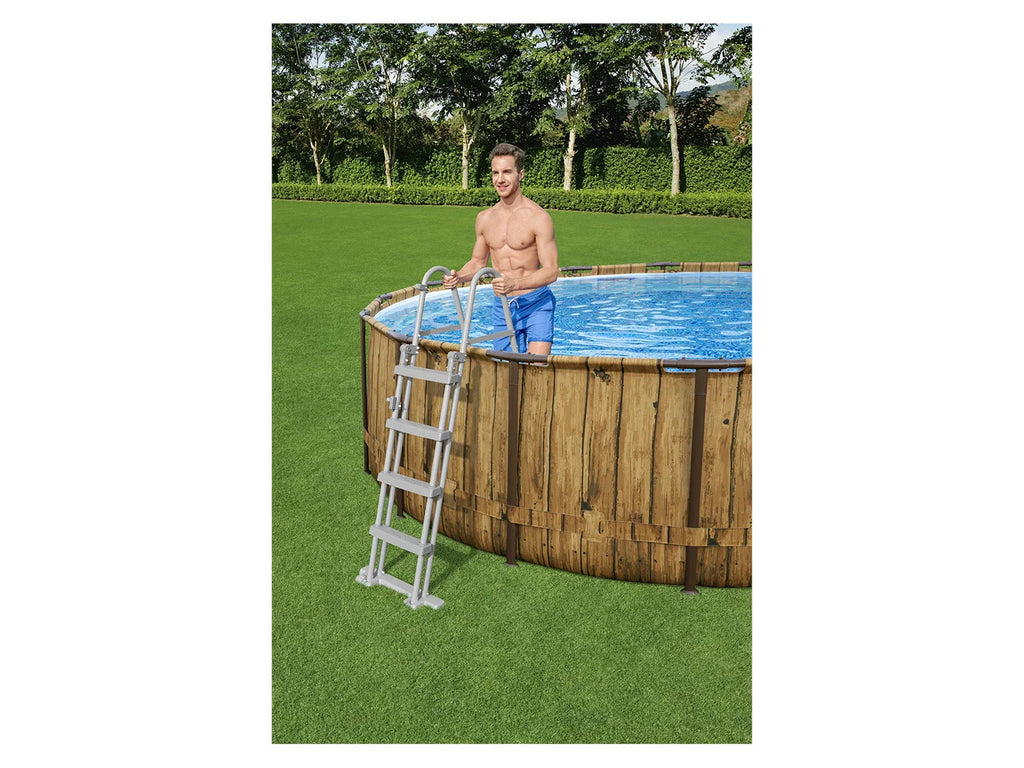 Bestway Piscine Power Steel Swim Vista,  488 x 122 cm