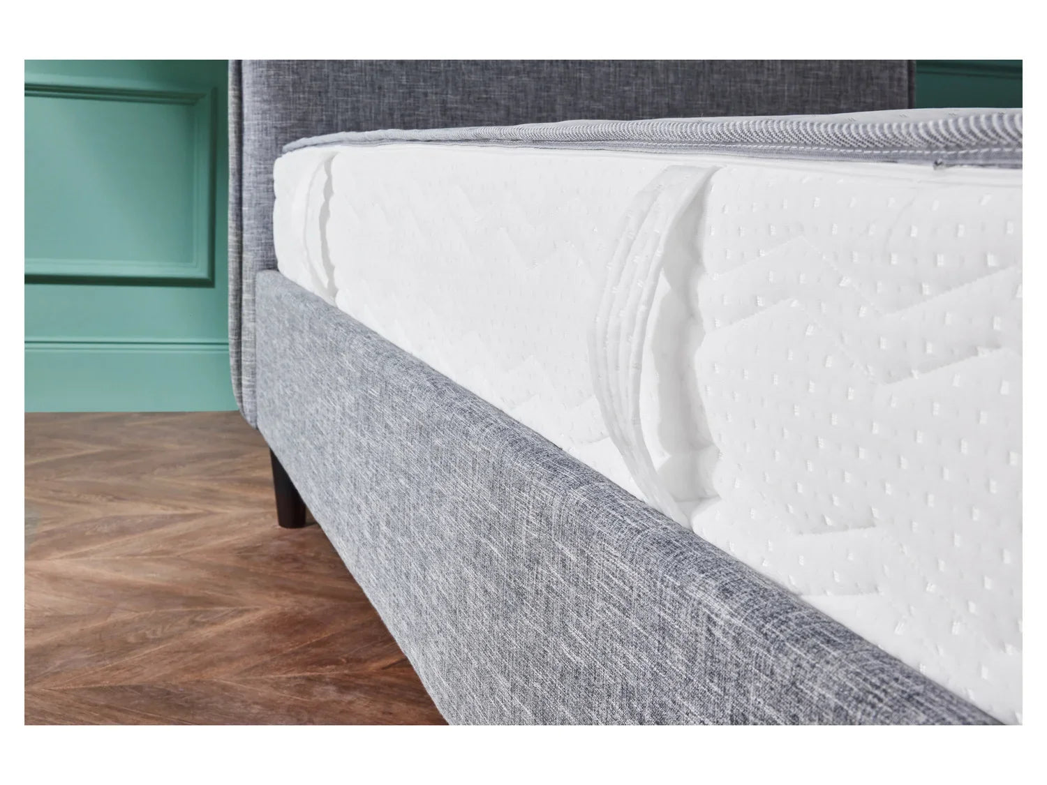 LIVARNO home Matelas  ressorts ensachs 1000-7 zones, H2, 140 x 190 cm