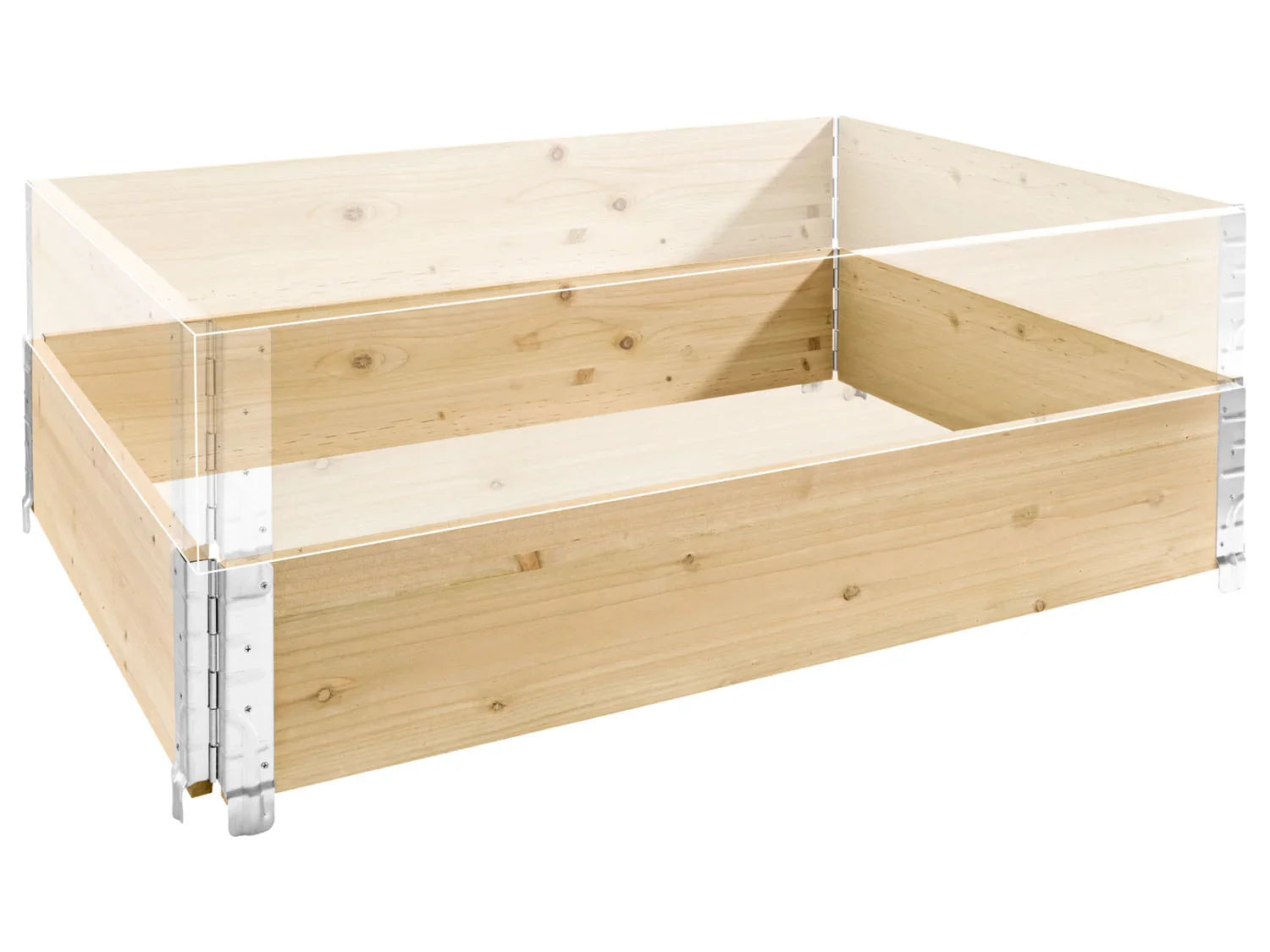 PARKSIDE Carr potager, empilable, 120 x 20 x 80 cm