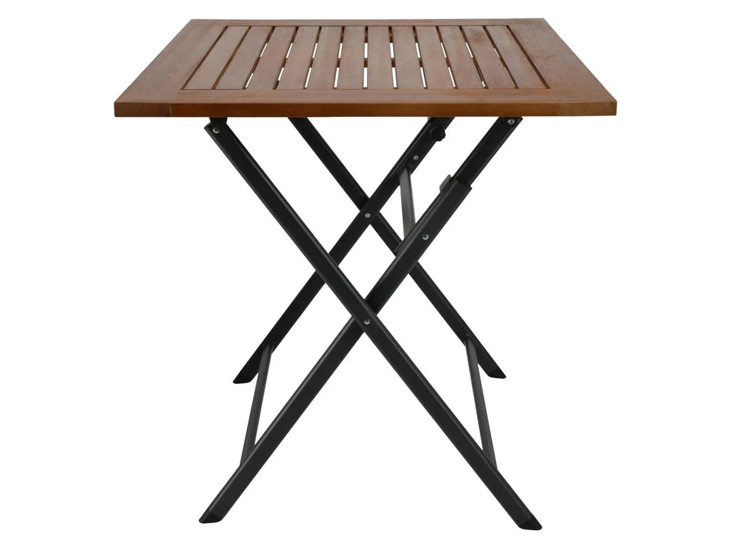 LIVARNO Table de jardin + Lot de 2 fauteuils pliants Valencia