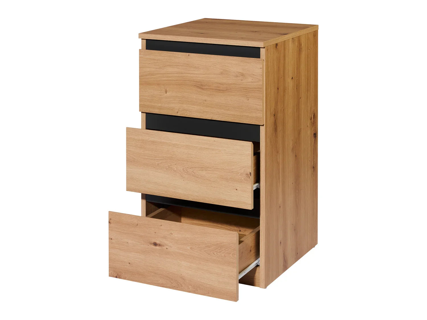 LIVARNO home Commode Genve, 43 x 75,5 x 48 cm, imitation chne