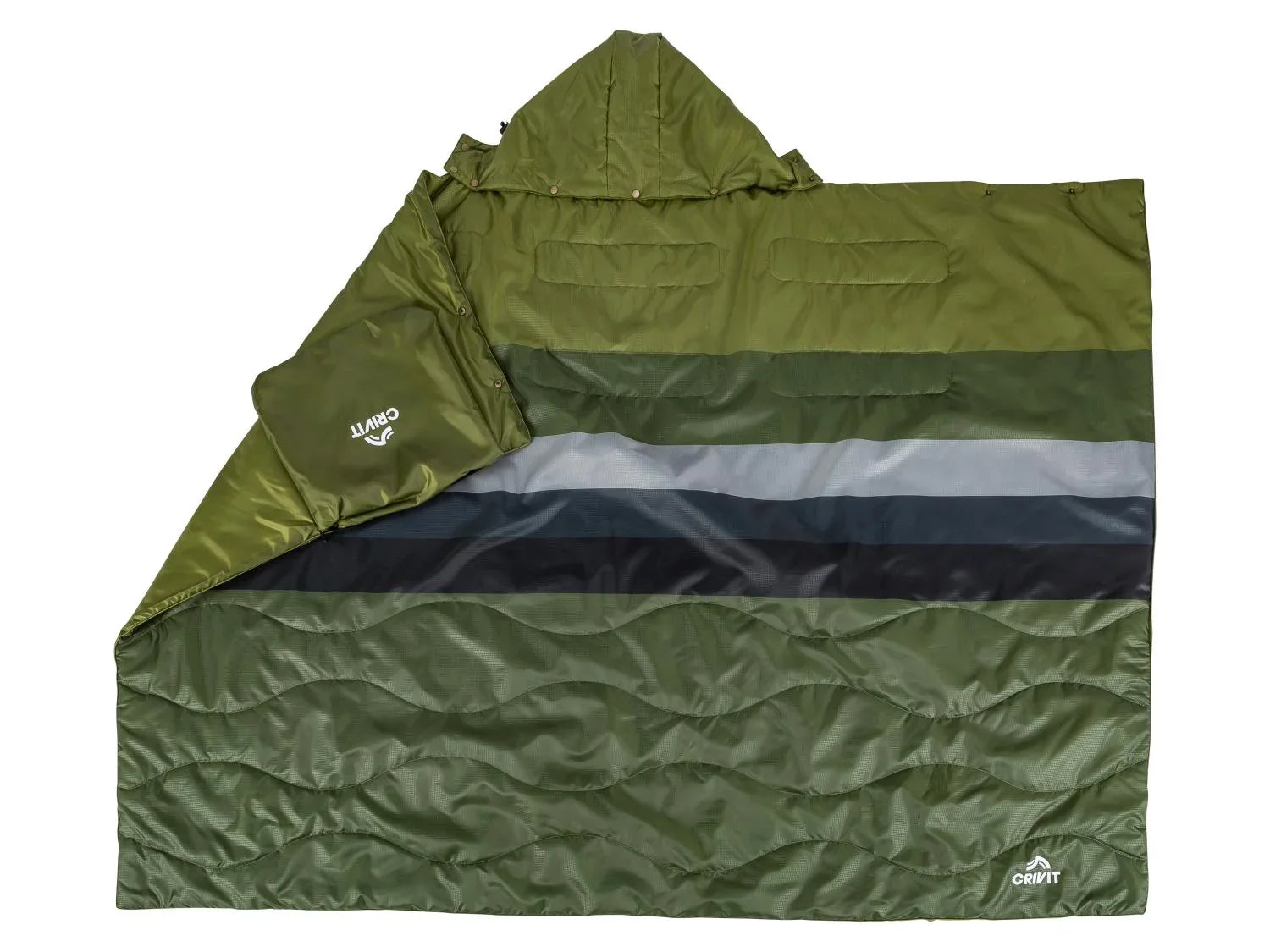 CRIVIT Couverture de camping 3-en-1