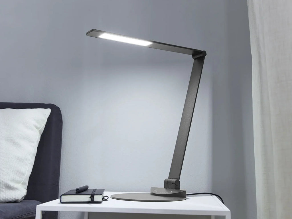 LIVARNO home Lampe de bureau LED avec bras flexible, 6,5 W