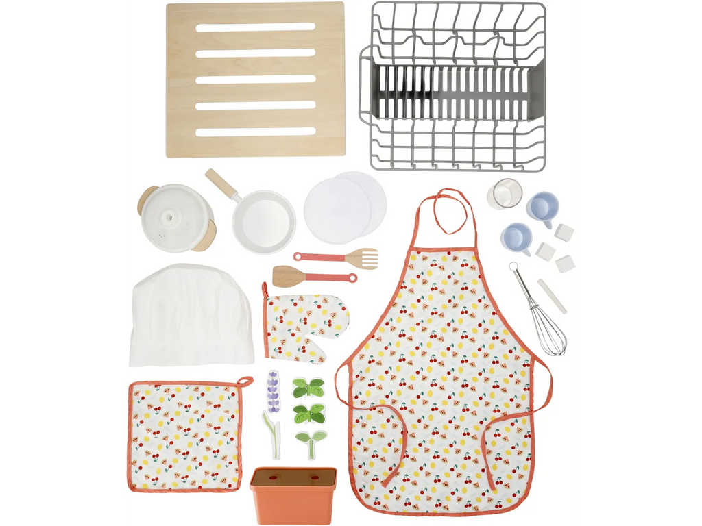 LUPILU Cuisine en bois Deluxe enfant
