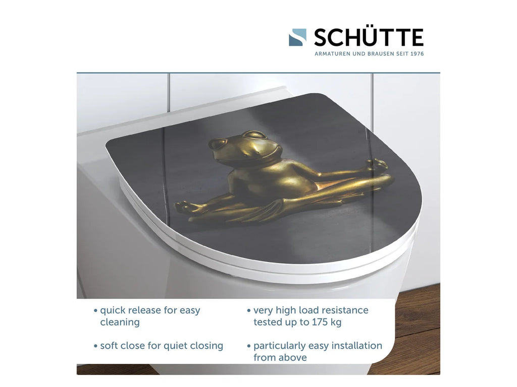 Schtte Abattant WC High Gloss, avec fermeture en douceur