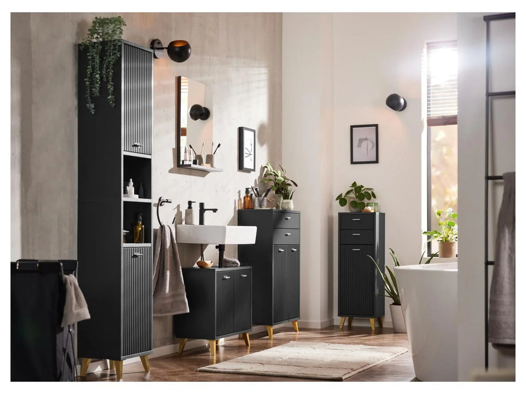 LIVARNO home Meuble de salle de bains, 60,4 x 96 x 28 cm