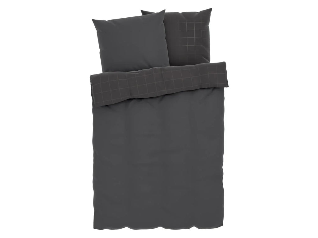 LIVARNO home Parure de lit en satin rversible, 260 x 240 cm