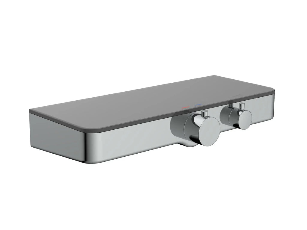 Schtte Mitigeur robinet de douche OCEAN, avec tagre en verre