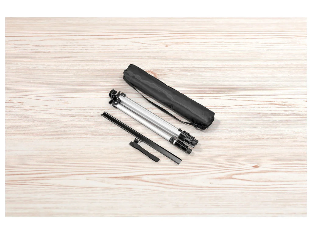 crelando Chevalet en aluminium, pliant avec sac