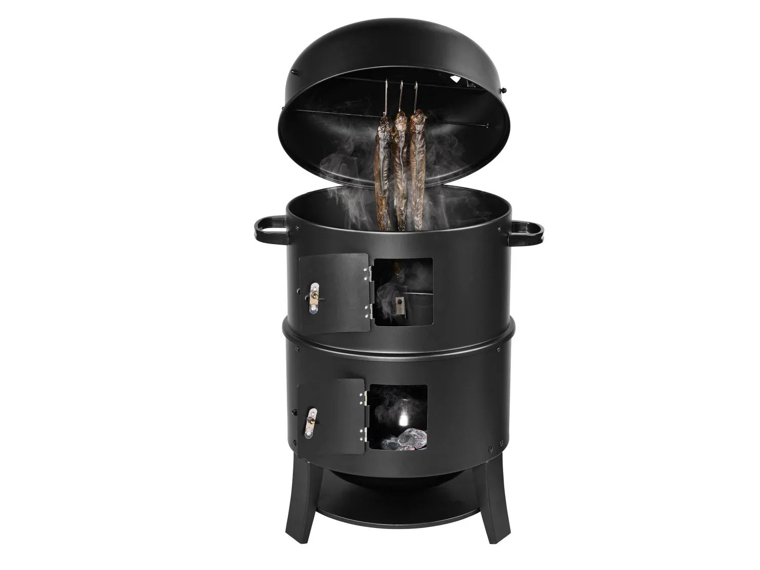 GRILLMEISTER Fumoir 3 en 1,  38 cm