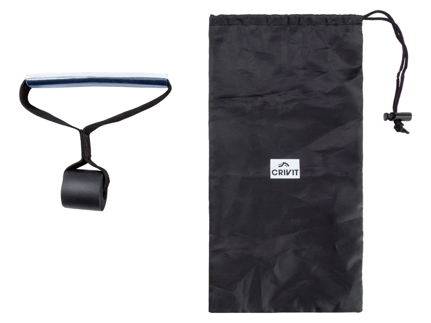 CRIVIT Set de 3 bandes lastiques de musculation, avec ancre de porte
