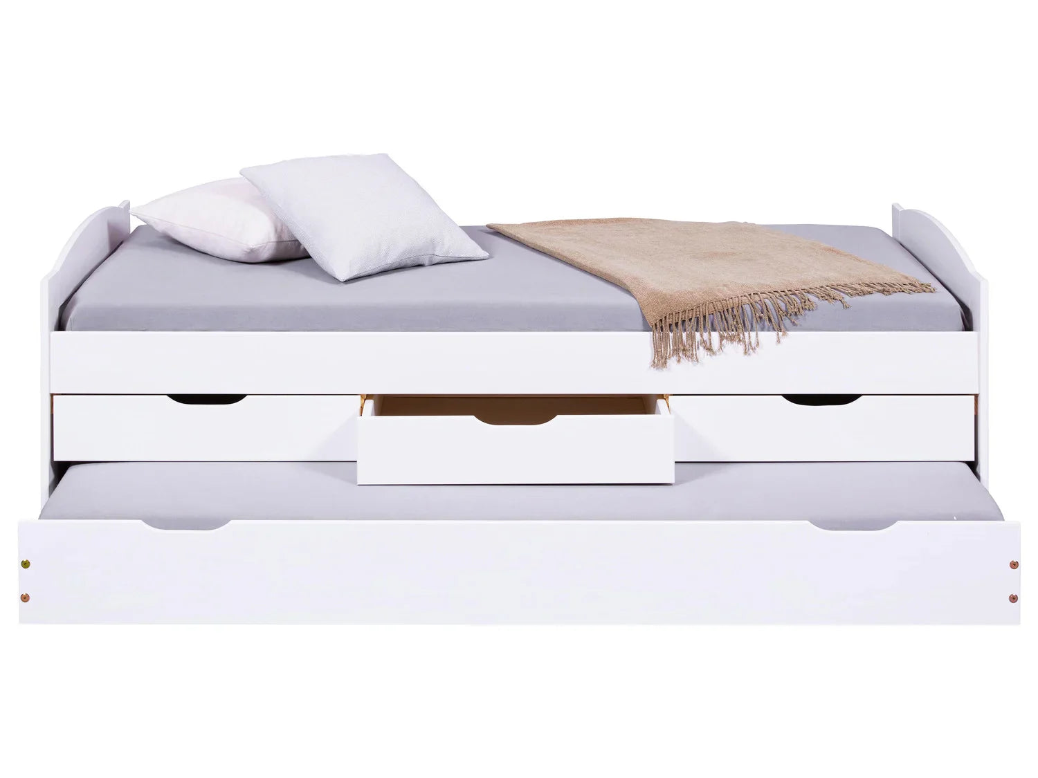 Inter Link Lit banquette 3 tiroirs, 205 x 63 x 96 cm