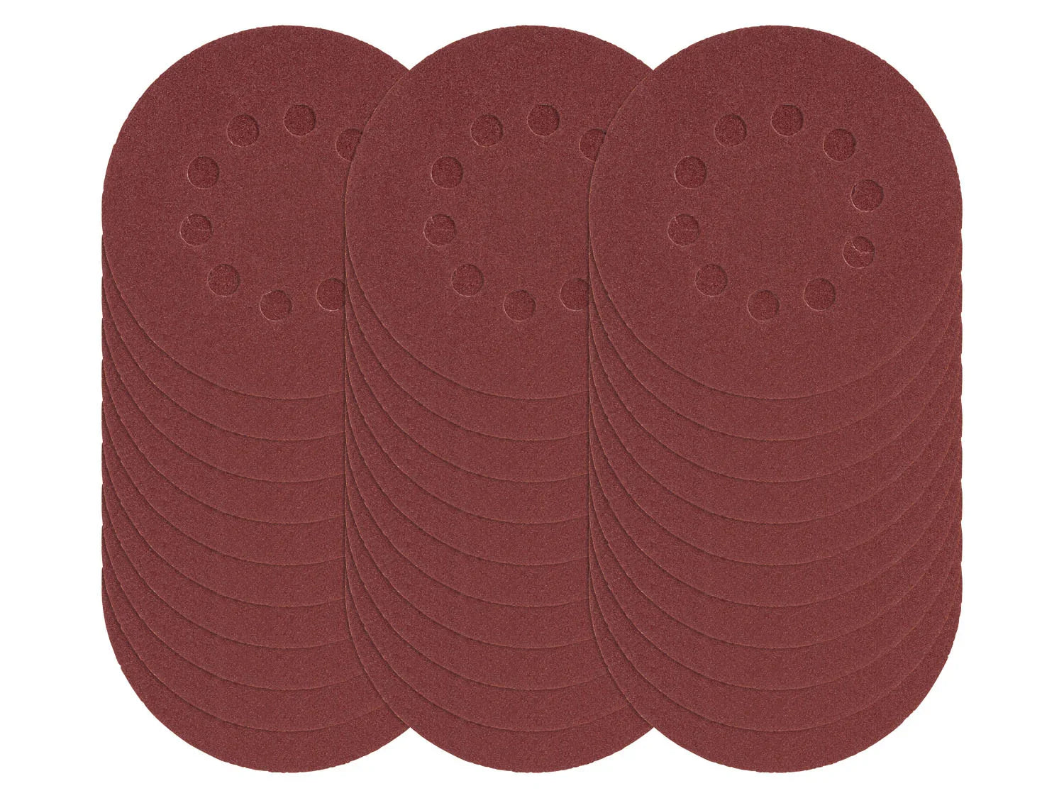 PARKSIDE Set de feuilles abrasives, pour meuleuses excentriques
