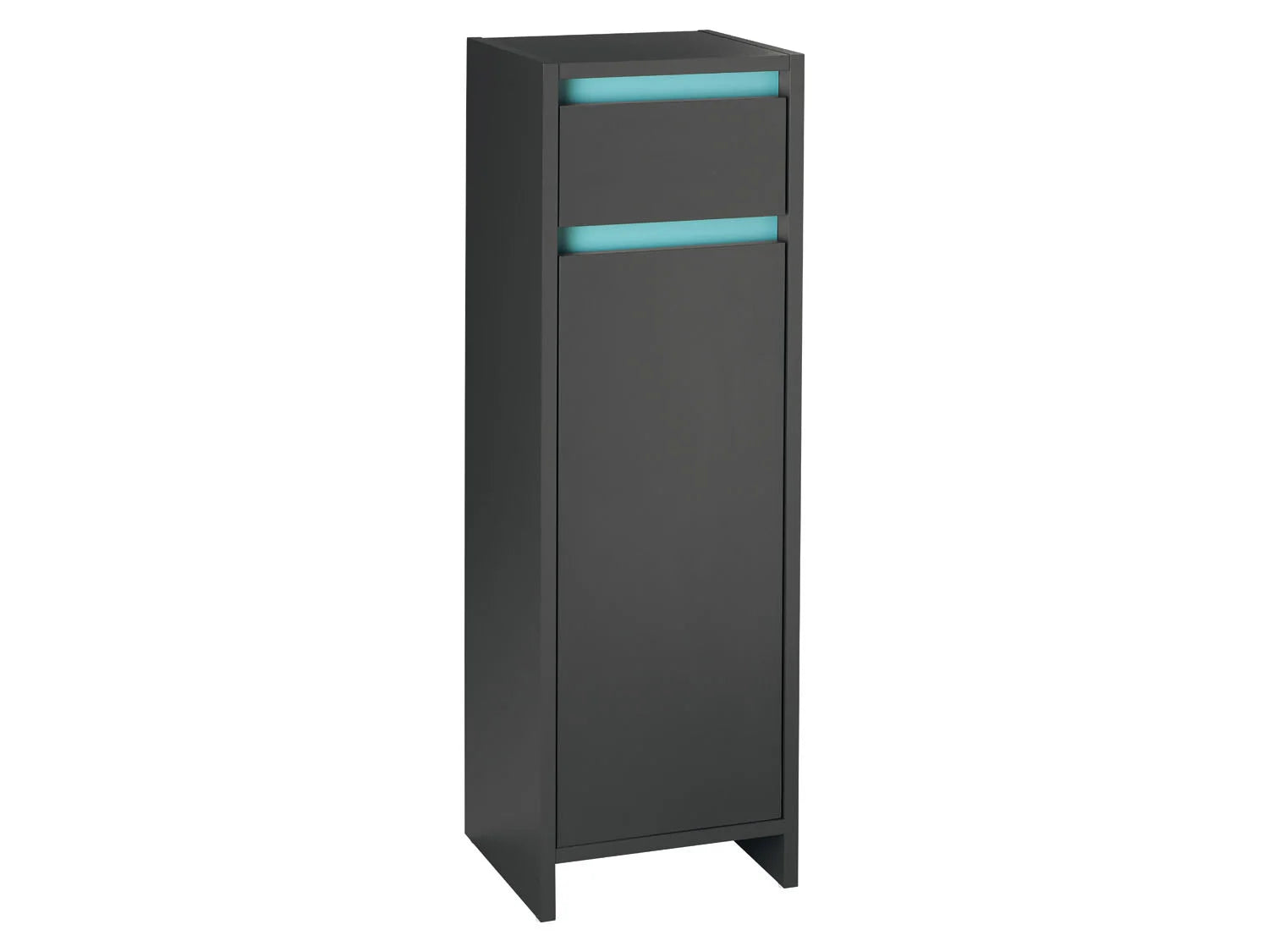 LIVARNO home Armoire latrale de salle de bains Oslo, 32 x 99 x 30 cm, anthracite