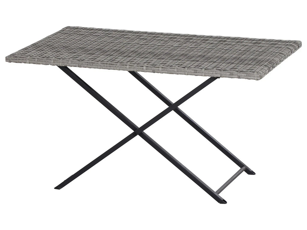 Gardamo Ensemble de jardin Vigo Lounge, 4 pices, gris