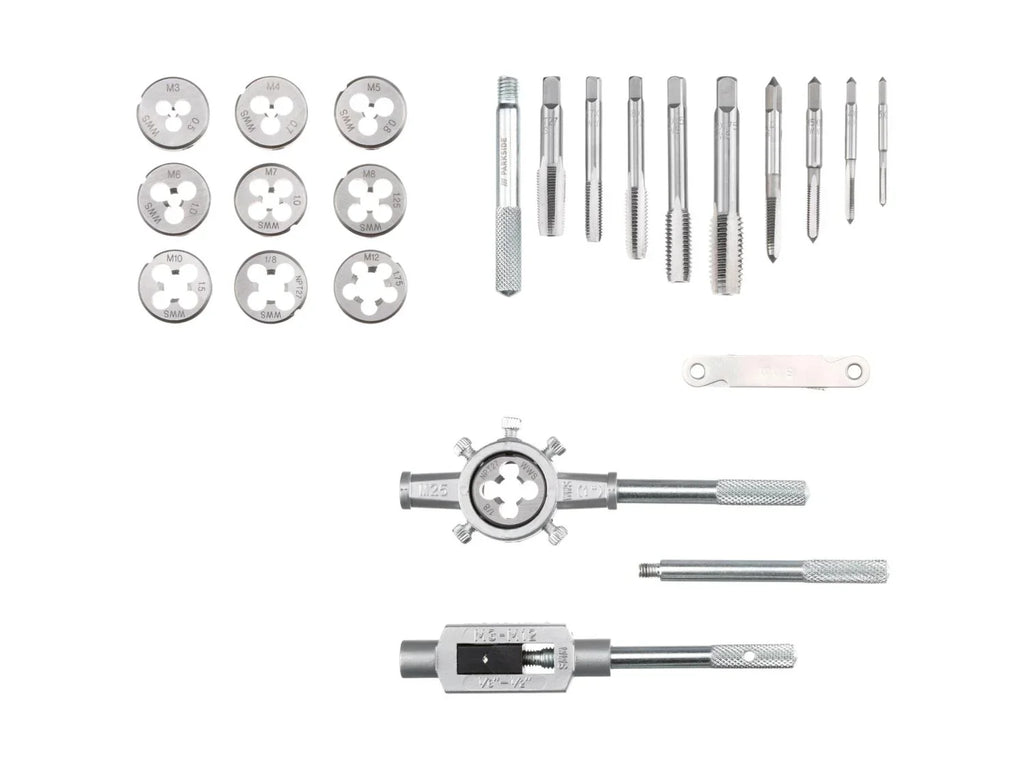 PARKSIDE Set de filetage et taraudage, 21 pices