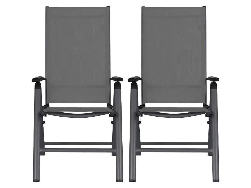 LIVARNO Table de jardin + Lot de 4 fauteuils Houston