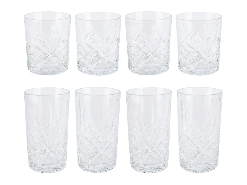 ERNESTO Lot de 4 verres  long drink ou  whisky