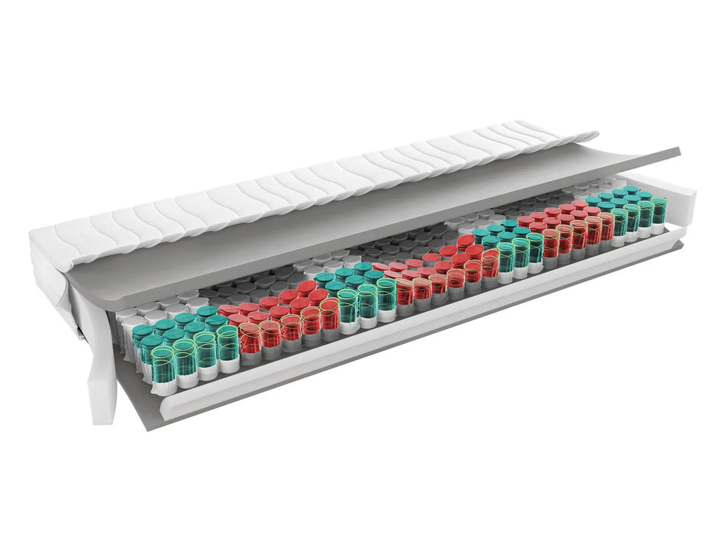 LIVARNO home Matelas  ressorts ensachs, 7 zones, H3, 90 x 190 cm