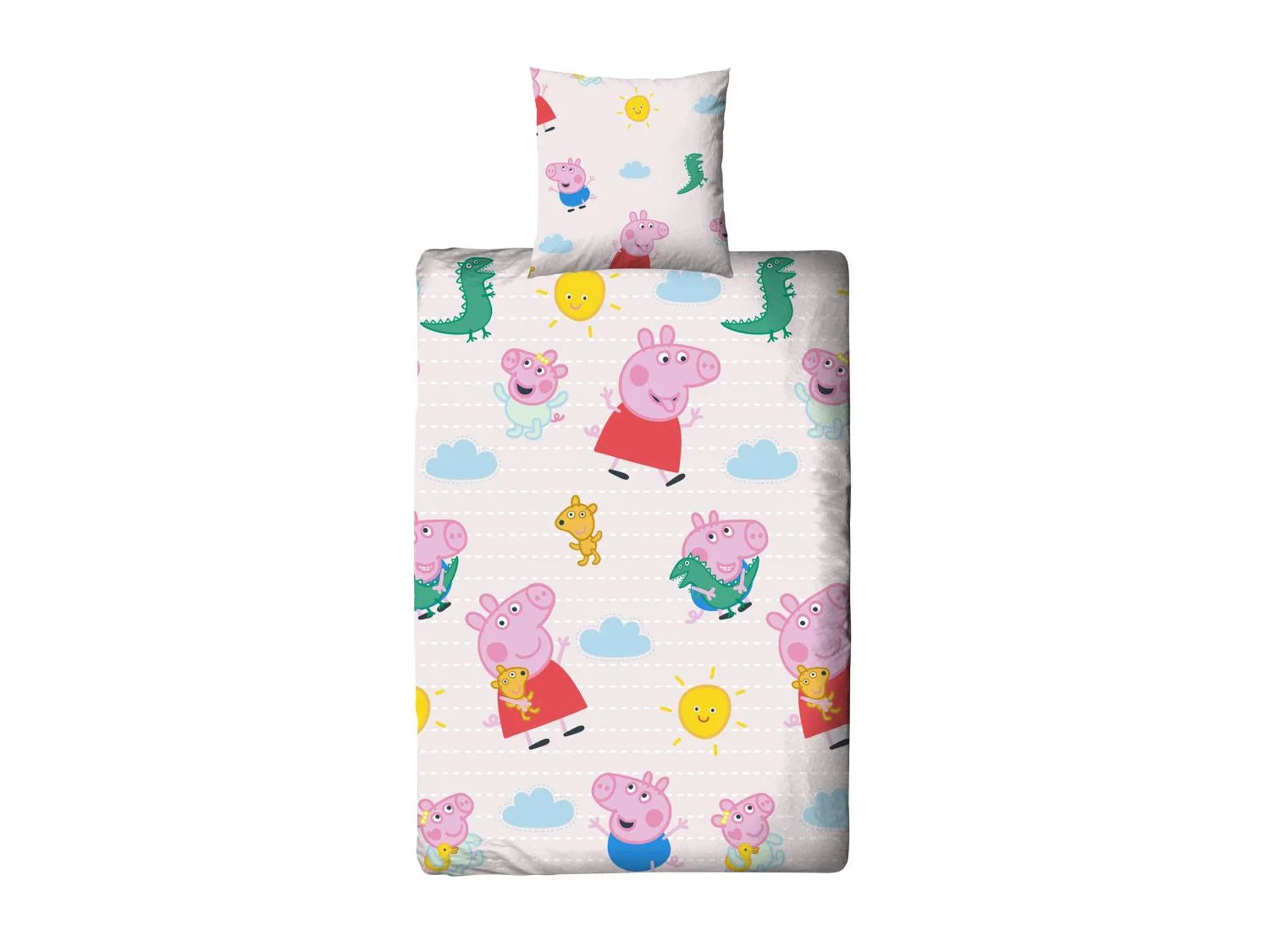 Parure de lit double face pour enfant, 140 x 200 cm