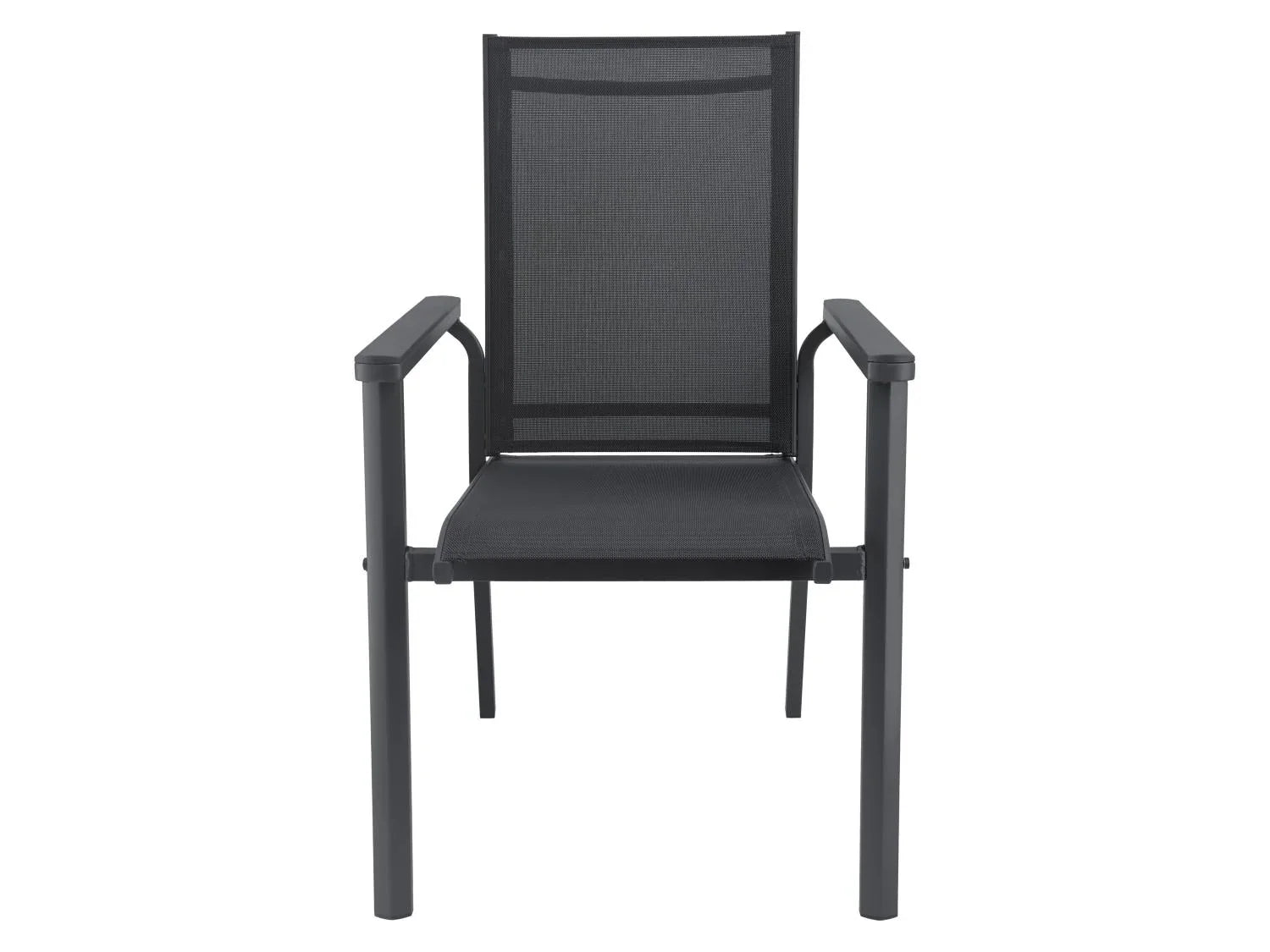 LIVARNO Fauteuil en aluminium anthracite Houston