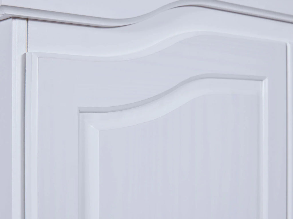 Inter Link Armoire rustique Kappl ou Reutte,  2, 3 ou 4 portes, blanche