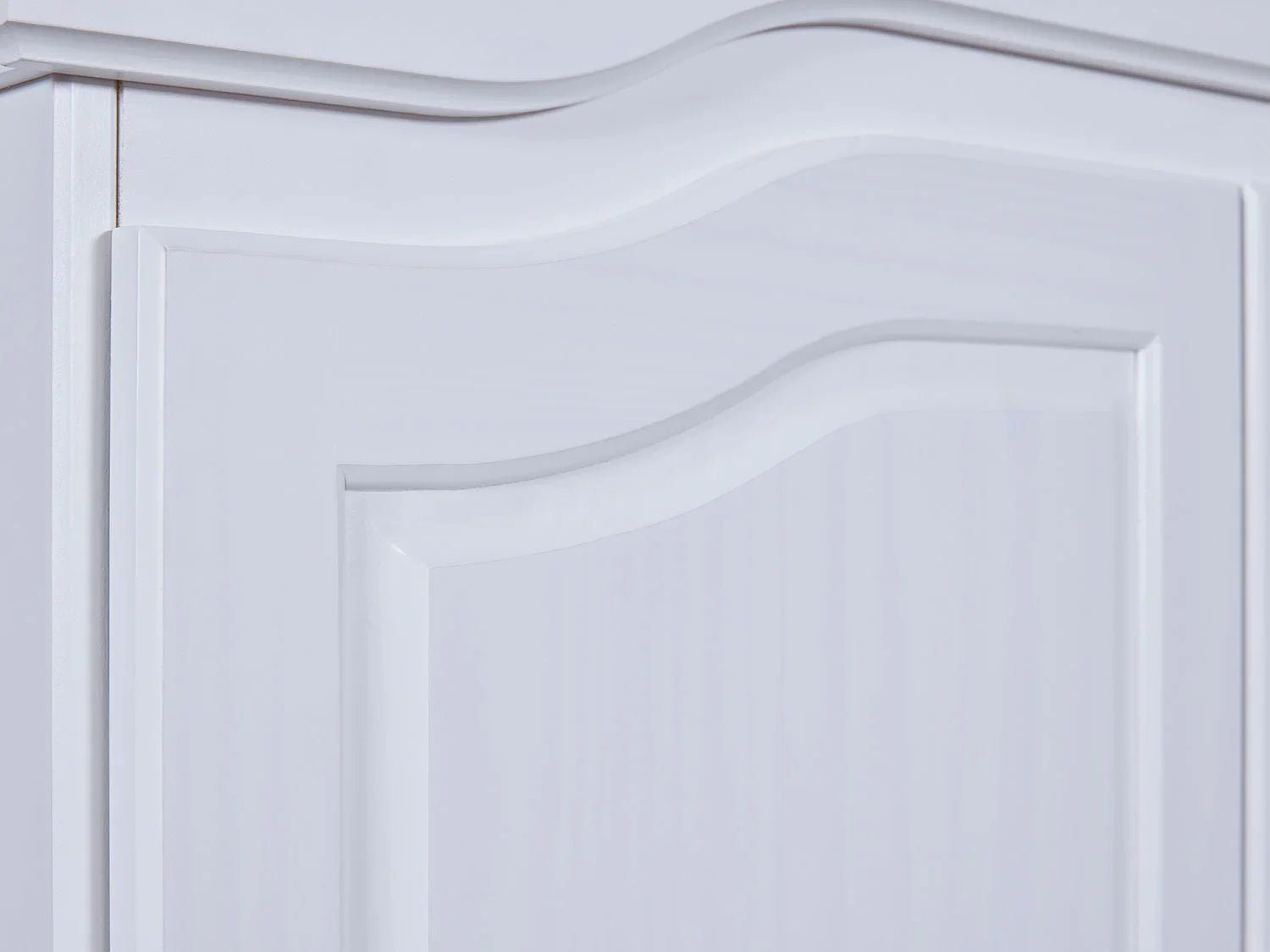 Inter Link Armoire rustique Kappl ou Reutte,  2, 3 ou 4 portes, blanche