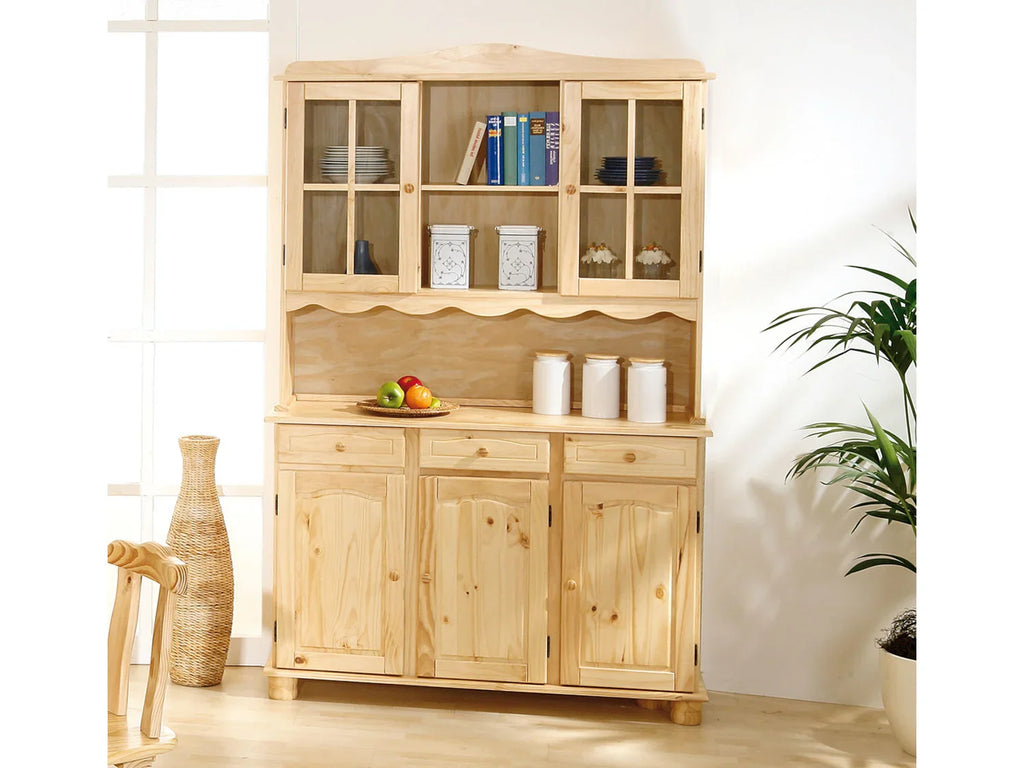 Inter Link Meuble vitrine style champtre, 2 ou 3 portes
