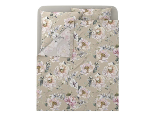 LIVARNO Parure de lit en satin, 4 pices