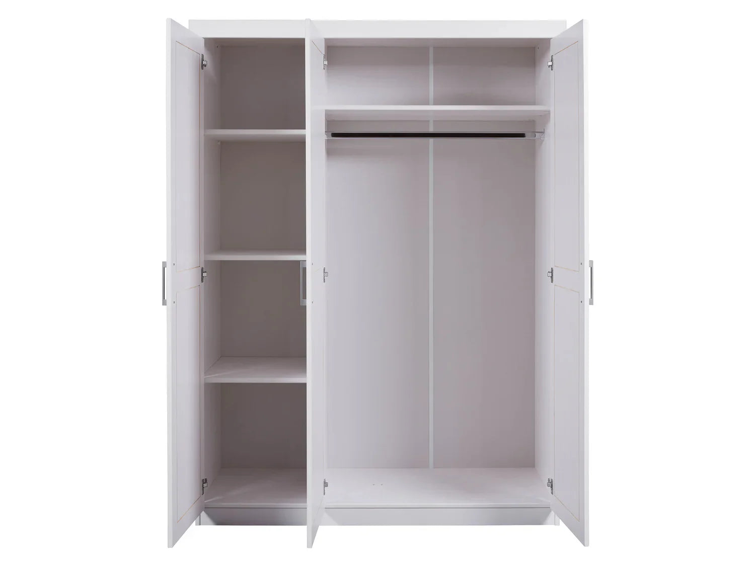 Inter Link Armoire  vtements en pin massif, veines naturelles