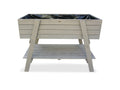 HABAU Carr potager sur pieds, 115 x 45 x 89,5 cm, gris