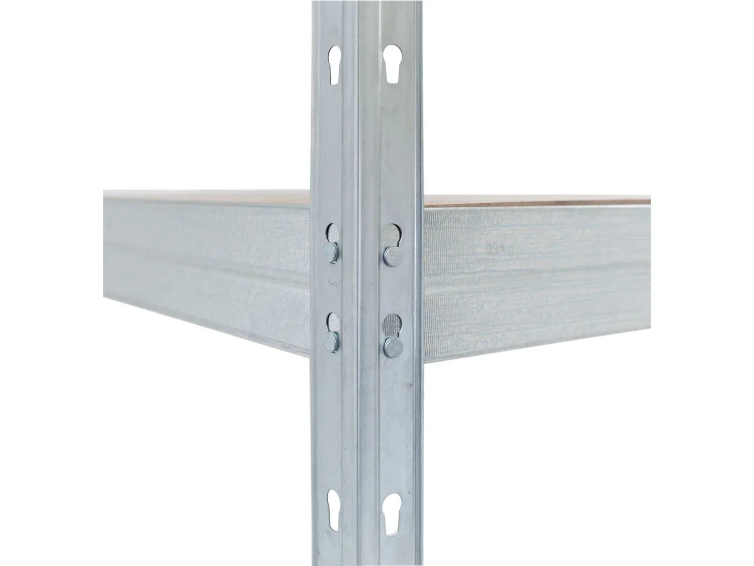 AR SHELVING Rayonnage d'angle Rivet, 4 tagres, 180 x 90 x 90 x 45 cm
