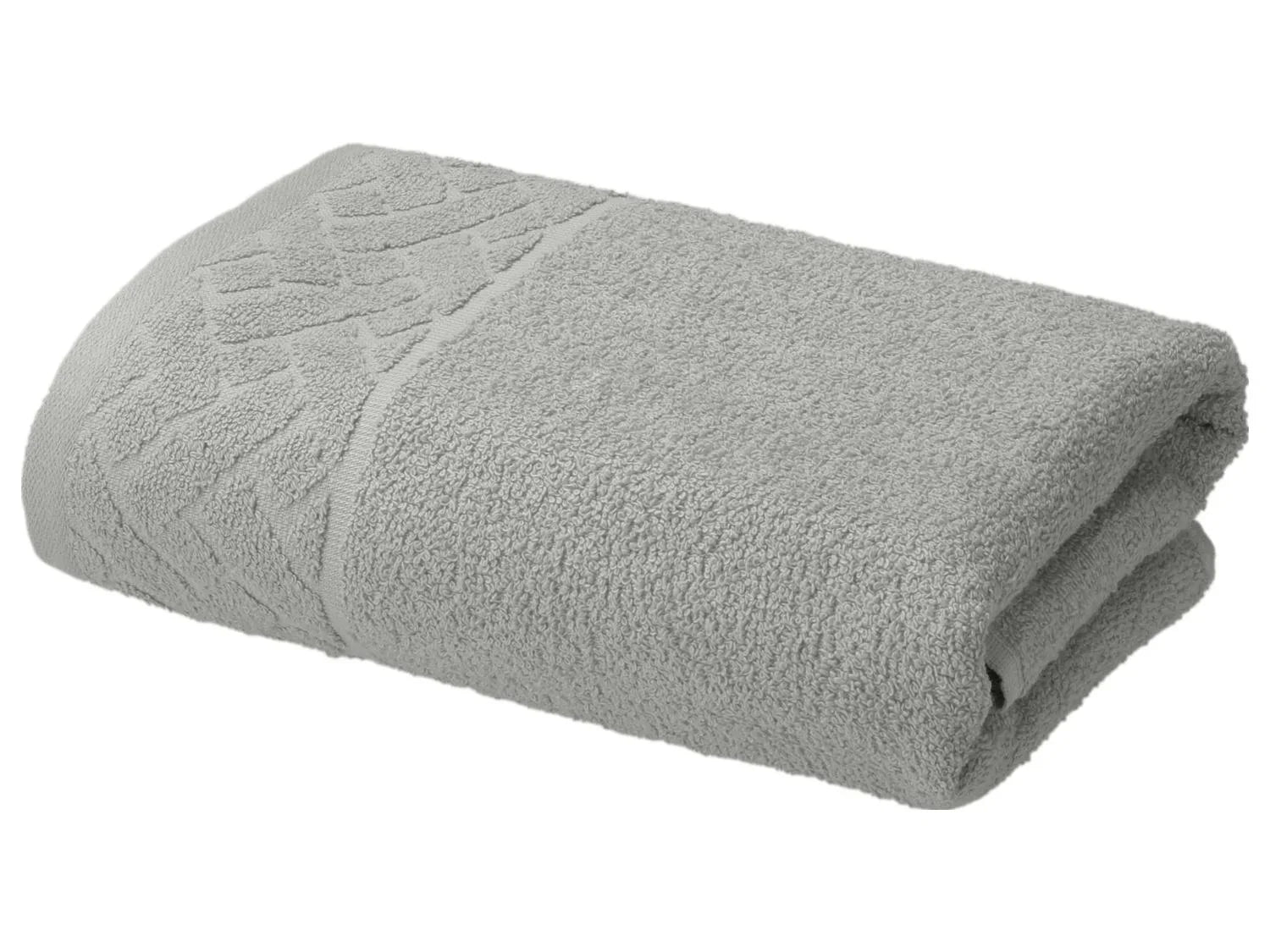 LIVARNO Serviette de toilette en ponge, 50 x 100 cm