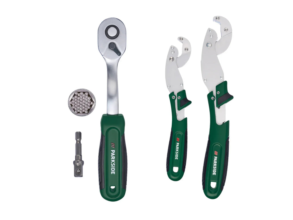 PARKSIDE Cl  cliquet avec douille universelle ou Cls ajustables universelles