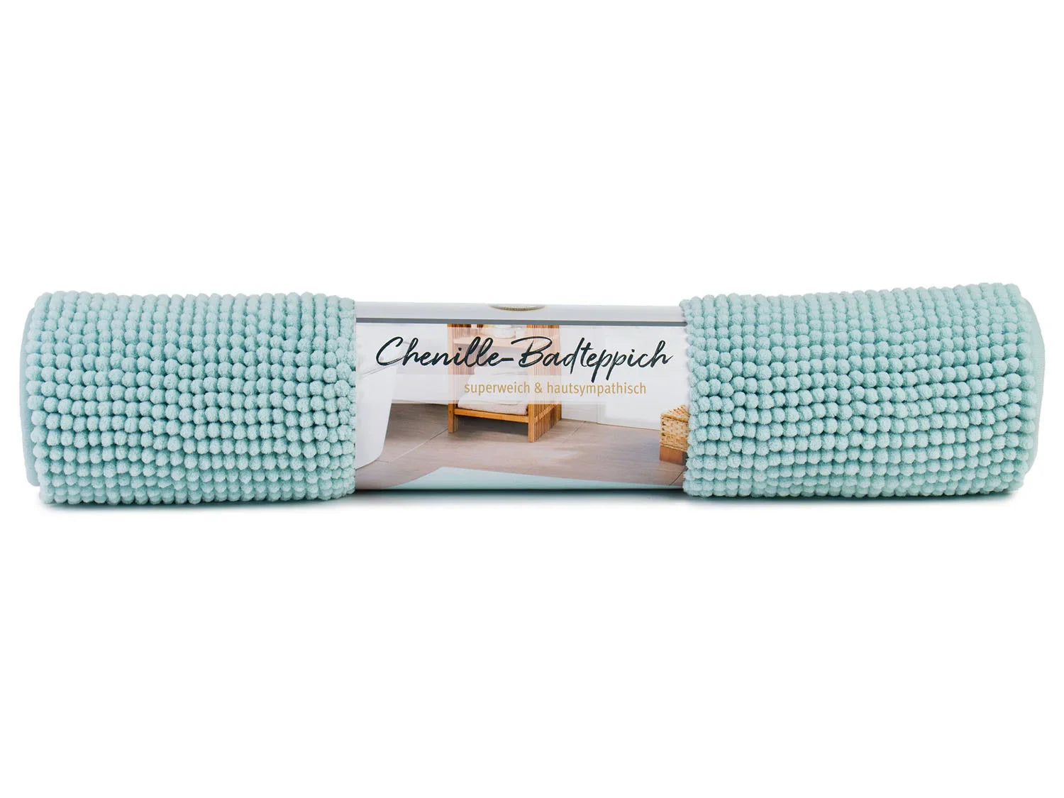Gzze Tapis de bain microfibre chenille, 70 x 120 cm