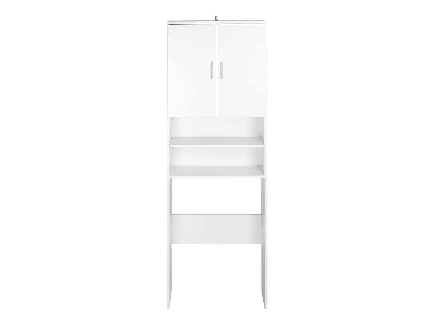 LIVARNO home Meuble pour machine  laver Liverpool, 64,5 x 190 x 25 cm, blanc
