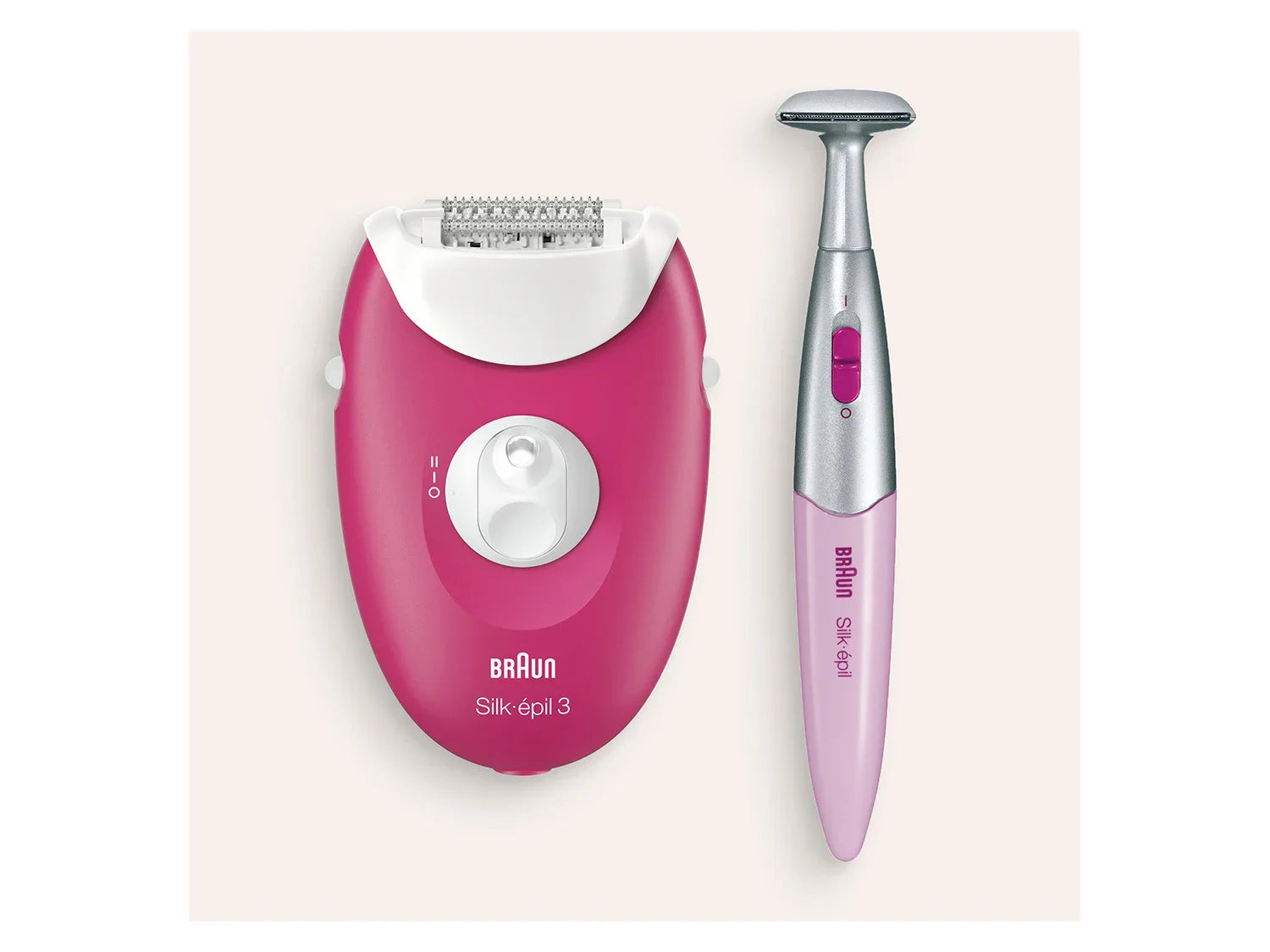 BRAUN pilateur lectrique Silk-pil 3-420